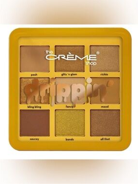 The Crème Shop “Drippin’” 9 Color Eyeshadow Palette 💛✨ NIB
